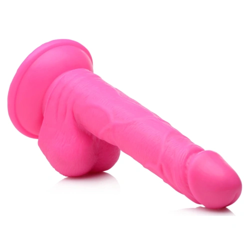 Фаллоимитатор на присоске Pop Peckers 6.5" Dildo With Balls, 19 см