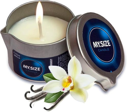Массажная свеча My.Size Vanilla, 40 мл