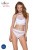 Passion PS006 top спортивный топ с прозрачной вставкой, XL (белый) Passion PS006 top спортивный топ с прозрачной вставкой, XL (белый)