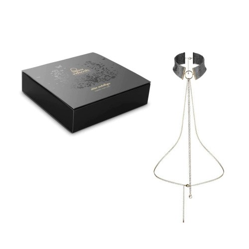 Bijoux Indiscrets Desir Metallique Collar - Украшение на шею, (черный)