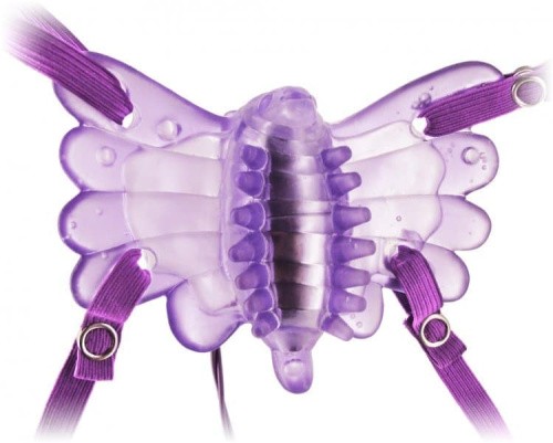 The Butterfly Bliss Variable Speed Stimulator - Стимулятор клитора с вибрацией, 7.4х11.4 см (фиолетовый)