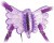 The Butterfly Bliss Variable Speed Stimulator - Стимулятор клитора с вибрацией, 7.4х11.4 см (фиолетовый) The Butterfly Bliss Variable Speed Stimulator - Стимулятор клитора с вибрацией, 7.4х11.4 см (фиолетовый)