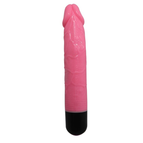 Multi Speed Jelly Vibe Pink - Реалистичный вибратор, 23.8х3.8 см (розовый)