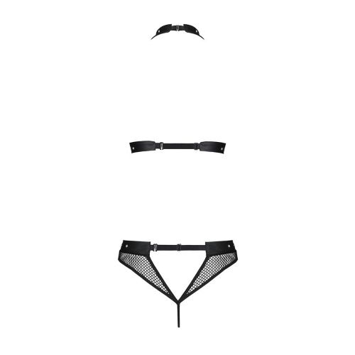 Белье с открытым доступом Passion MOONLIGHT SET, XXL/XXXL