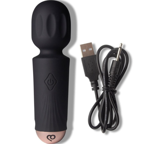 Вибромассажер Rocks Off Mini Wand Black Tulip