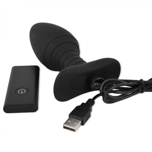 Nexus Ace Remote Control Vibrating Butt Plug L анальная пробка с вибрацией и дистанционным управлением, 14х5 см (чёрный)