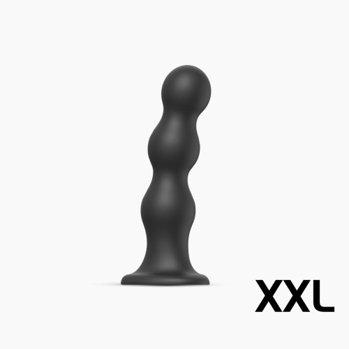 Насадка для страпона Strap-On-Me Dildo Plug Balls, 17х4.8 см размер XXL