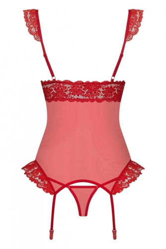 Комплект Obsessive 863-COR-3 corset  (S/M)