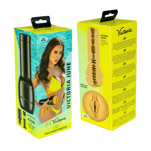 Мастурбатор Kiiroo Feel Victoria June PBC сумісний з PowerBlow та Keon - купити в Україні | Секс шоп SEX-SHOP.ua