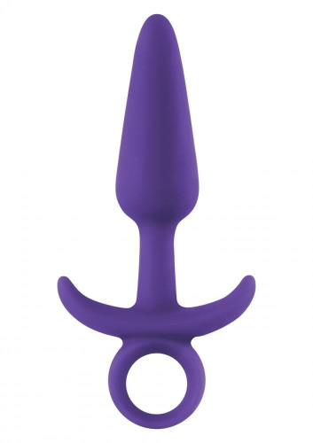 NS Novelties Prince Medium - Средняя анальная пробка, 12.7х2.5 см (фиолетовый)