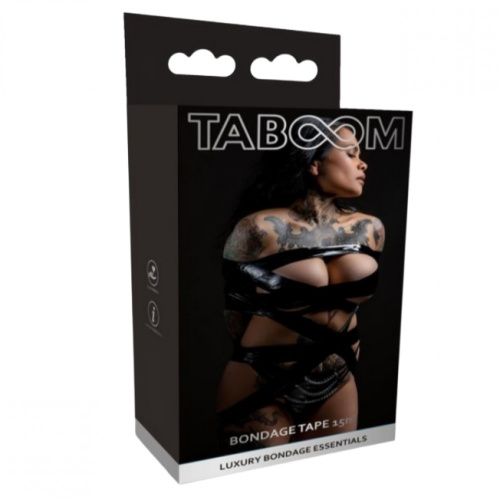 Taboom Bondage Tape - бондажный скотч, 15 м (черный)