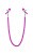 Feral Feelings - Nipple clamps Classic - Зажимы для сосков с цепочкой (фиолетовый) Feral Feelings - Nipple clamps Classic - Зажимы для сосков с цепочкой (фиолетовый)