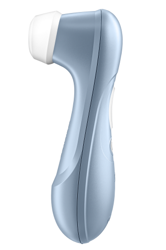 Satisfyer Pro 2 - Вакуумный стимулятор, 16х4 см (голубой)
