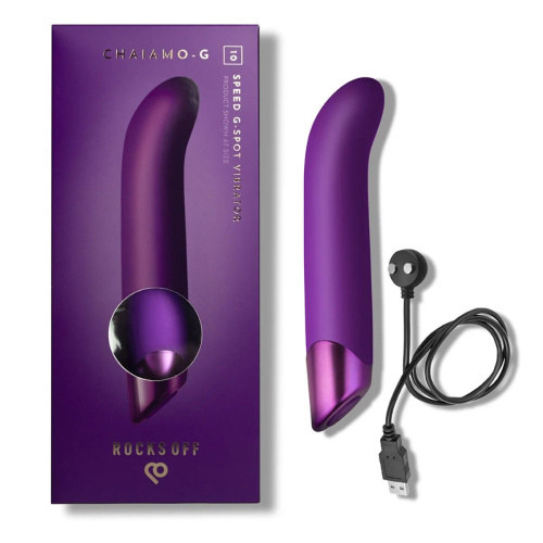 Вібратор для точки G Rocks Off Chaiamo G, 11 см - купити в Україні | Секс шоп SEX-SHOP.ua