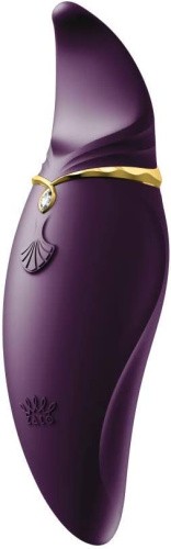 Zalo Hero Pulse Wave Massager- Импульсно-волновой массажер для клитора, 14.8 см (фиолетовый)