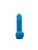 Чистий Кайф Blue size S - Крафтове мило-член із присоскою, 12х2,6 см (блакитний) - купити в Києві, Україні