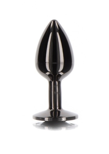 Taboom - M Butt Plug With Diamond Jewel - Анальная пробка, 8.2х3.4 см