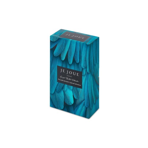 Je Joue G-Spot Bullet Vibrator Teal - премиум вибратор с глубокой вибрацией, 11,4х2,4 см. (бирюзовый)