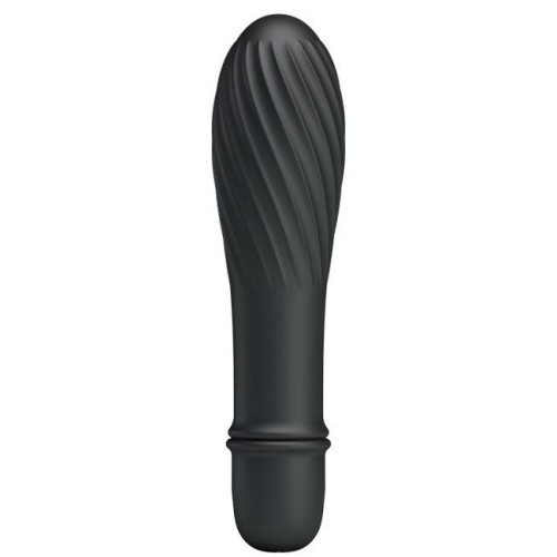 Pretty Love Solomon Vibrator - Классический вибратор, 12.3х3.9 см (чёрный)