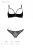 Эротический комплект Passion MARINA SET WITH OPEN BRA, XXL/XXXL
