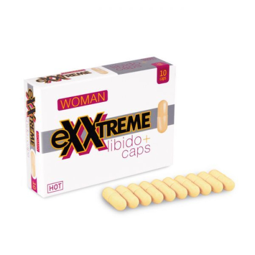 HOT eXXtreme Libido Caps Women-стимулюючі капсули для жінок, 10 шт - купити в Києві, Україні