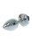 Boss Jewellery Silver Plug Rose Black - Анальная пробка, 9х3.4 см (чёрный) Boss Jewellery Silver Plug Rose Black - Анальная пробка, 9х3.4 см (чёрный)