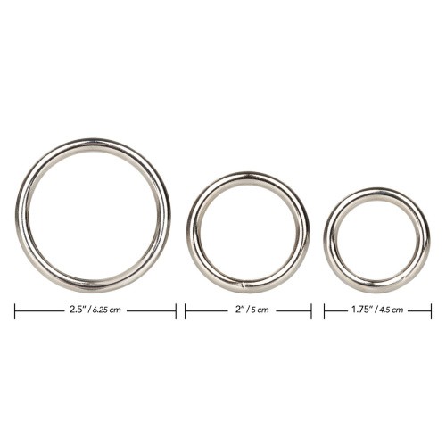Набор колец Silver Ring - 3 Piece Set