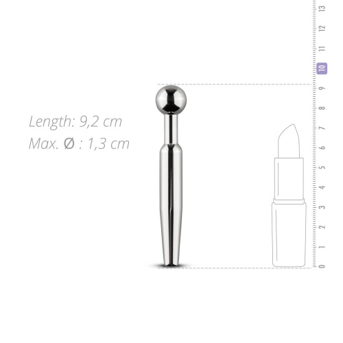 Sinner Gear Unbendable - Hollow Penis Plug - Полый уретральный стимулятор, 7,5х1.2 см