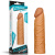 LoveToy Pleasure X-Tender Penis Sleeve Flesh Add 1 LoveToy Pleasure X-Tender Penis Sleeve Flesh Add 1