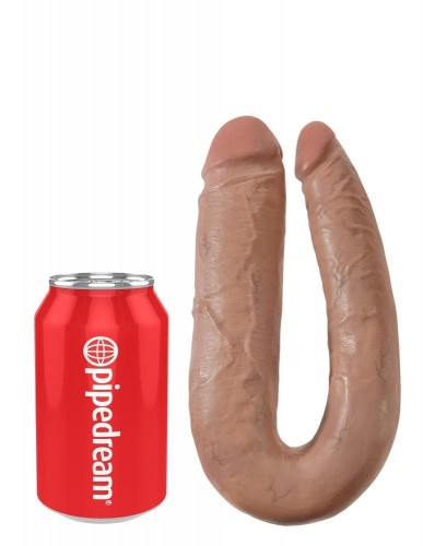 Pipedream King Cock U-Shaped Double Trouble L двойной фаллоимитатор 17.8х4.3 см.