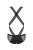 Passion - 045 BODY VICTOR black - Сексуальный боди на бретельках, XXL/XXXL Passion - 045 BODY VICTOR black - Сексуальный боди на бретельках, XXL/XXXL