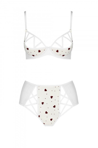 Passion Lovelia Bikini - Комплект белья, L/XL (белый)