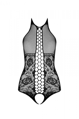  Бодистокинг с имитацией корсетной шнуровки  Passion BS094, One Size