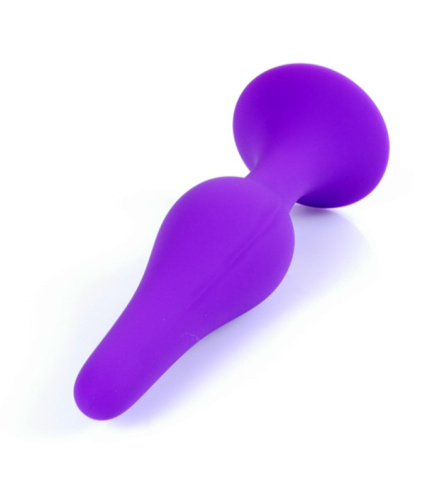 Анальная пробка B-Series Silicone Plug Purple, XL
