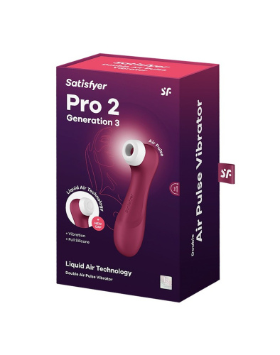 Satisfyer Pro 2 Generation 3 with Liquid Air - Вакуумный клиторальный стимулятор 3 поколения