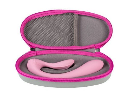Femintimate Dual Massager - Вибратор вагинально-клиторальный, 18х3,2 см