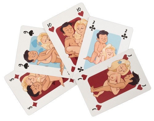 Orion Kama Sutra - Игральные карты с изображением поз из Камасутры (54 карты)