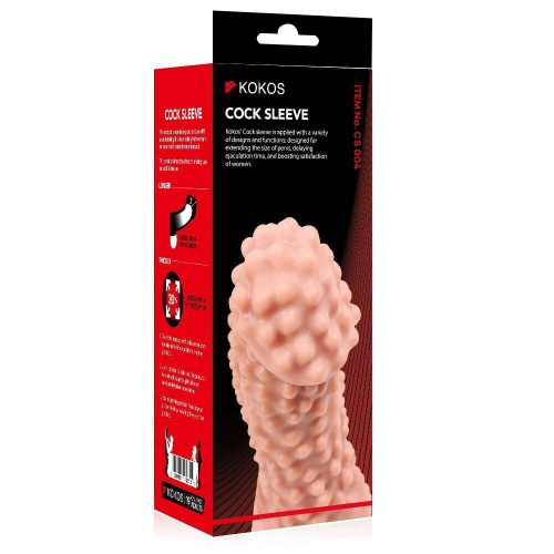 Насадка на член Kokos Cock Sleeve CS 004, L