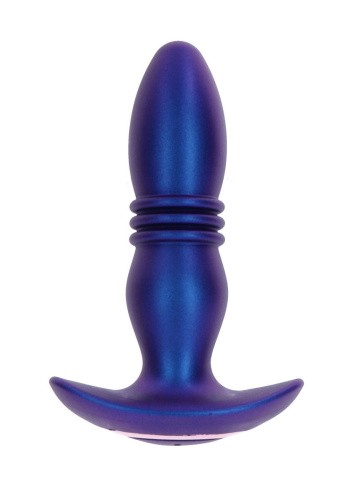 TOYJOY Thrusting Vibr Plug - Анальная вибропробка, 15,5 см (синий)