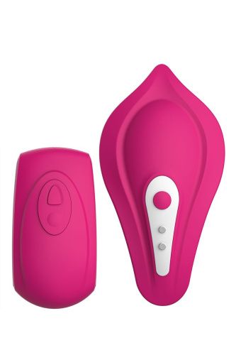 Вибратор в трусики Liebe Panty Vibe Recargable Cerise, трусики S-M в комплекте