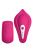 Вибратор в трусики Liebe Panty Vibe Recargable Cerise, трусики S-M в комплекте