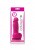 NS Novelties Colours Pleasures 4 - Фаллоимитатор, 9.7х3.5 см (розовый)