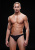 Baci Microfiber Thong - Мужские трусы черно-белый, M/L Baci Microfiber Thong - Мужские трусы черно-белый, M/L
