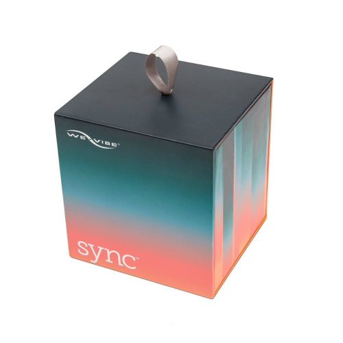 We-Vibe Sync - инновационный анатомический вибратор для пар (бирюзовый)