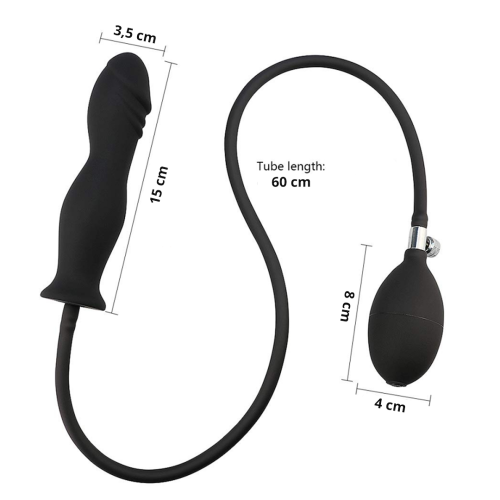 Надувна анальна пробка Wild Play Inflatable Anal Plug C6 - купити в Києві, Україні