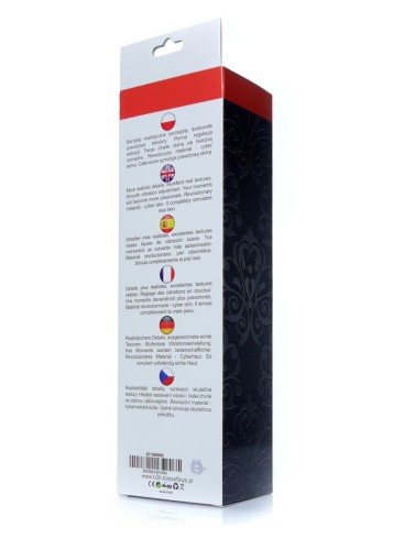 Boss - Real Skin Multispeed Flesh - Вибратор, 22х4 см