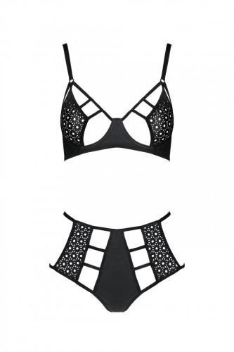 Passion Tamaris Set - Комплект из эко-кожи, S/M (чёрный)