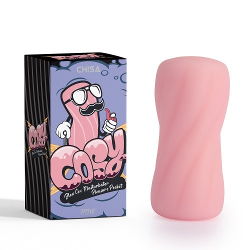 COSY Blow Cox Masturbator Pleasure Pocket – Мастурбатор-яйце (рожевий) - купити в Києві, Україні