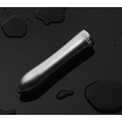 DOXY BULLET SILVER - Вибратор, 12х2.5 см