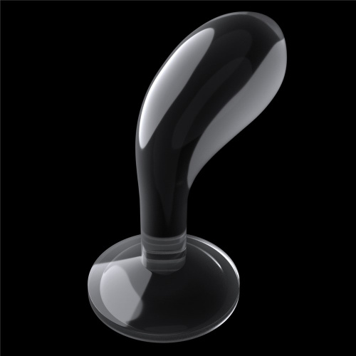 LoveToy - 6.0'' Flawless Clear Prostate Plug - Стимулятор простати, 15х4.3 см - купити в Києві, Україні